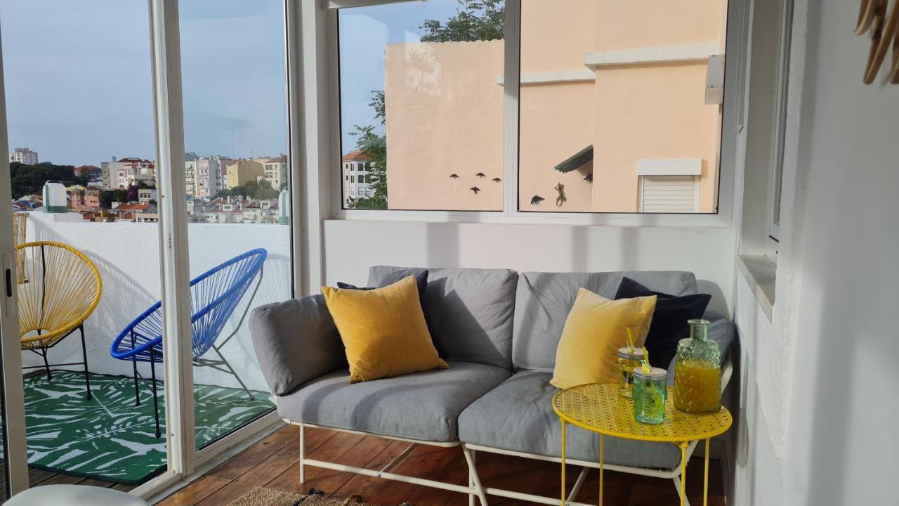 Happy Stay Lisbon - Suite With A View, Private Terrace & Ac ภายนอก รูปภาพ