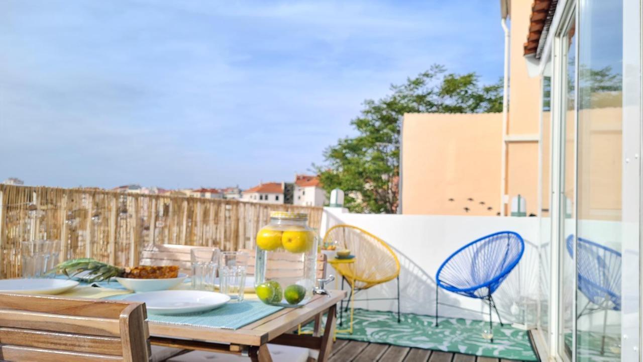 Happy Stay Lisbon - Suite With A View, Private Terrace & Ac ภายนอก รูปภาพ
