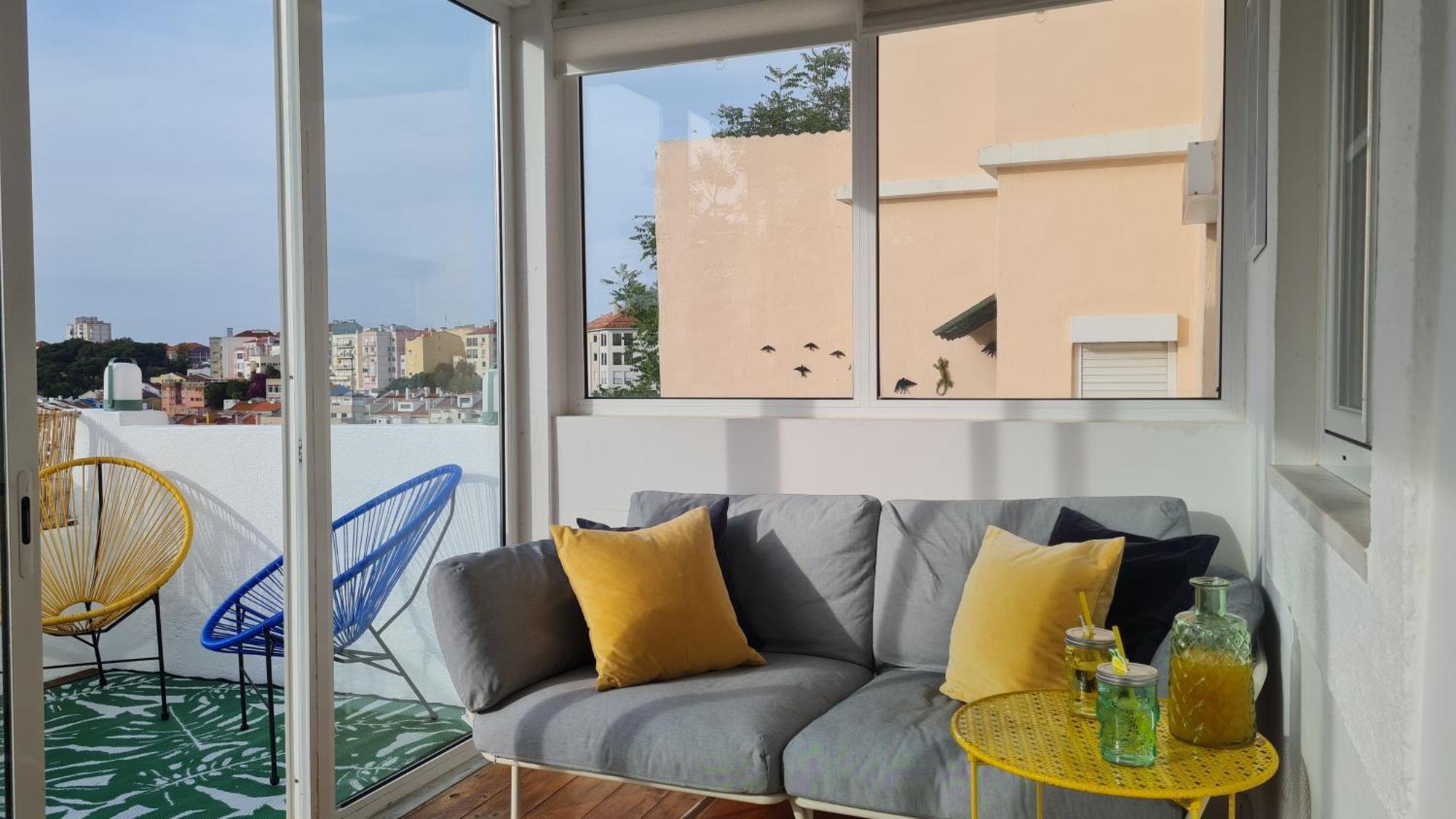 Happy Stay Lisbon - Suite With A View, Private Terrace & Ac ภายนอก รูปภาพ