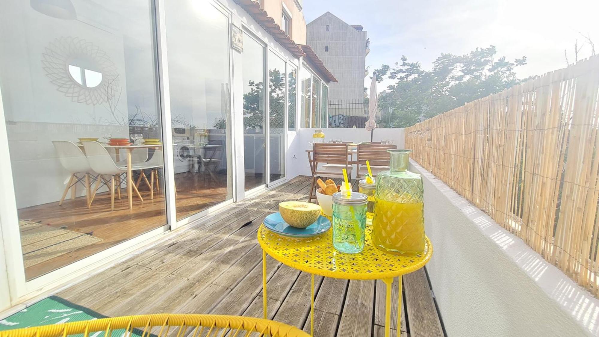 Happy Stay Lisbon - Suite With A View, Private Terrace & Ac ภายนอก รูปภาพ